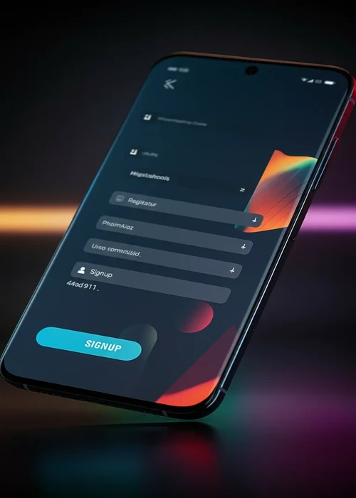 Registration process of Gxspin Casino with form and welcome bonus. Secure start at Gxspin.